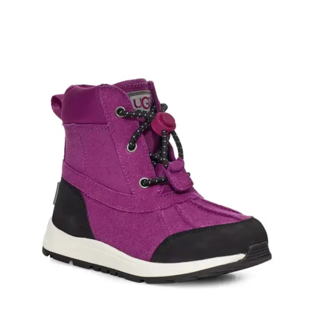 UGG Kids' Turlock Waterproof Snow Boot In Sweet Plum. Sz: 6